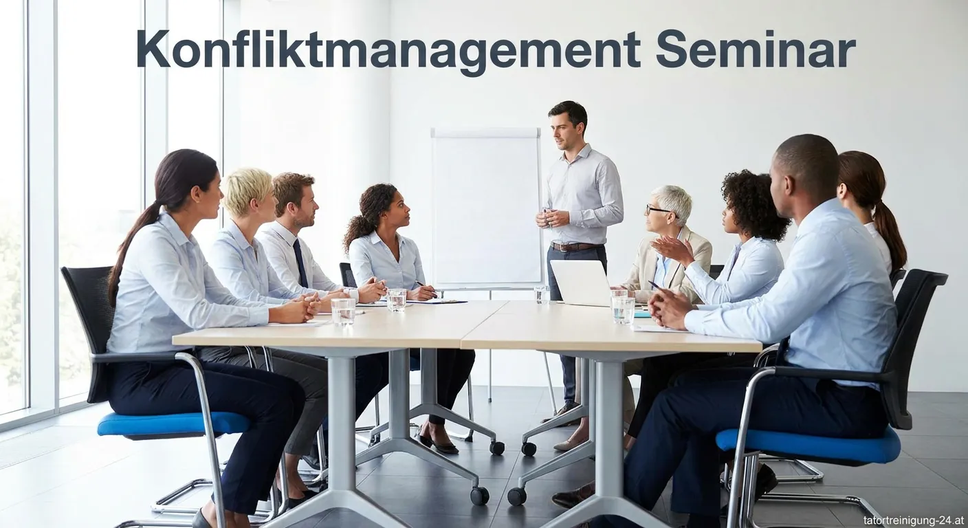 Teilnehmer während eines Konfliktmanagement Seminars